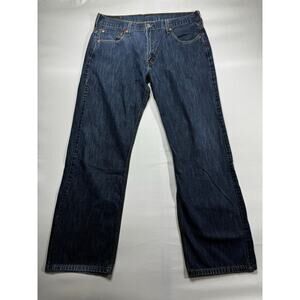 Levi's 569 Men's Loose Straight Fit Blue Denim Jeans - Size 34x34 (34x30.5)